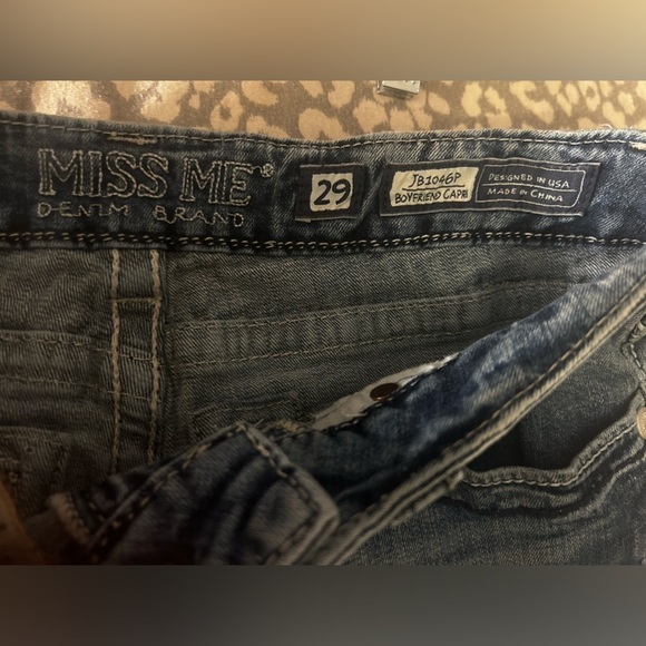 Miss Me ‘Boyfriend Boot’ cropped; Sz 29; - Picture 3 of 7